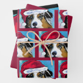 Australian Shepherd Geschenkpapier Set (Beispiel)