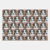 Australian Shepherd Geschenkpapier Set (Vorderseite 3)