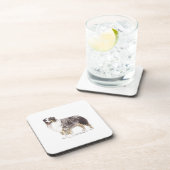 Australian Shepherd Getränkeuntersetzer (Rechte Seite)