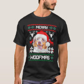Australian Shepherd Gift For Merry Christmas Woofm T-Shirt (Vorderseite)