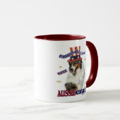Australian Shepherd Gifts Tasse (VorderseiteRechts)