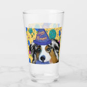 AUSTRALIAN SHEPHERD GLAS (Rückseite)