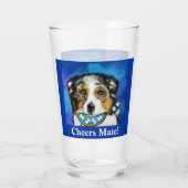 AUSTRALIAN SHEPHERD GLAS (Rückseite)