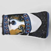 Australian Shepherd Golf Headcover (Vorderseite)