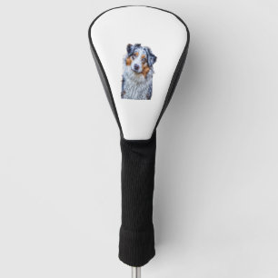 Australian Shepherd Golf Headcover