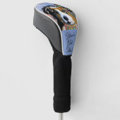 AUSTRALIAN SHEPHERD GOLF HEADCOVER (angewinkelt)