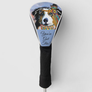 AUSTRALIAN SHEPHERD GOLF HEADCOVER