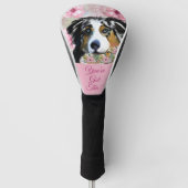 AUSTRALIAN SHEPHERD GOLF HEADCOVER (Vorderseite)