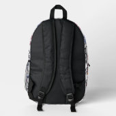 Australian Shepherd hearts  Bedruckter Rucksack (Rückseite)