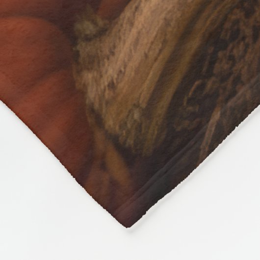 Australian Shepherd Herbst Fleecedecke (Ecke)