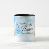 Australian Shepherd Himmel Personalisierte Erinner Tasse (Zentrum)
