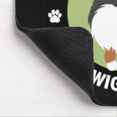 Australian Shepherd Hintern Wiggler Club (Tricolor Mousepad (Ecke)