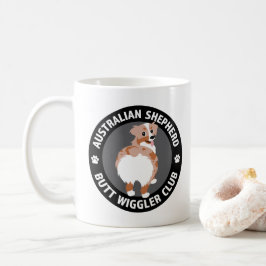 Australian Shepherd Hintern Wigglers Club - Red Me Kaffeetasse