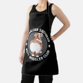 Australian Shepherd Hintern Wigglers Club - Red Me Schürze (InSitu)