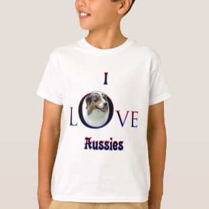 Australian Shepherd I Liebe T-Shirt