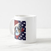 AUSTRALIAN SHEPHERD KAFFEETASSE (Vorderseite Links)