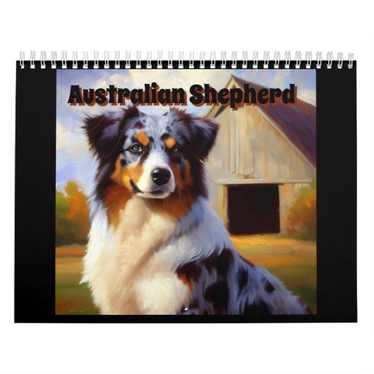 Australian Shepherd Kalender (Titelbild)