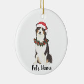 Australian Shepherd Keramik Ornament (Rechts)