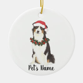 Australian Shepherd Keramik Ornament