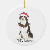Australian Shepherd Keramik Ornament (Hinten)