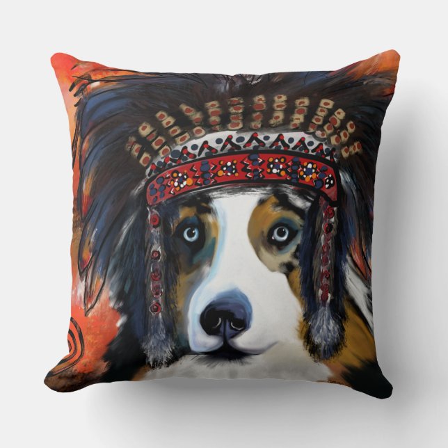 AUSTRALIAN SHEPHERD KISSEN (Vorderseite)