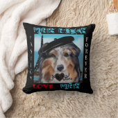 AUSTRALIAN SHEPHERD KISSEN (Decke)