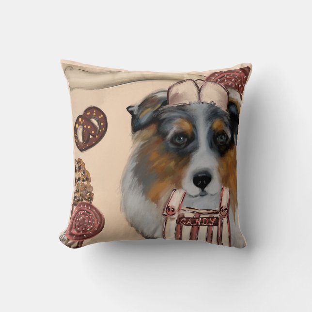 AUSTRALIAN SHEPHERD KISSEN (Vorderseite)
