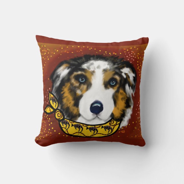 AUSTRALIAN SHEPHERD KISSEN (Vorderseite)