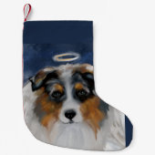 Australian Shepherd Kleiner Weihnachtsstrumpf (Vorderseite)