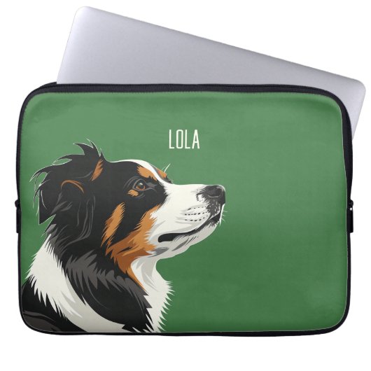 Australian Shepherd Laptopschutzhülle (Vorderseite)