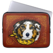 AUSTRALIAN SHEPHERD LAPTOPSCHUTZHÜLLE (Vorderseite)