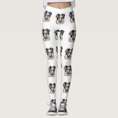 Australian Shepherd Leggings (Vorderseite)