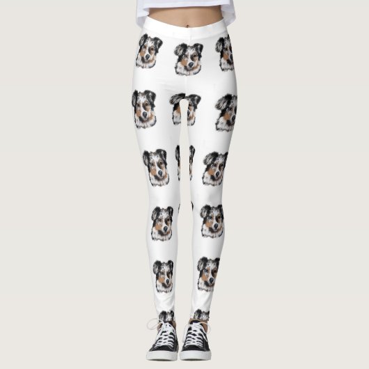 Australian Shepherd Leggings (Vorderseite)