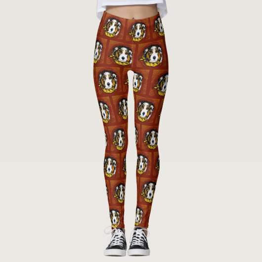AUSTRALIAN SHEPHERD LEGGINGS (Vorderseite)