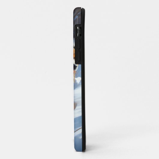 Australian Shepherd Let It Snow Christmas Case-Mate iPhone Hülle (Hinten/Links)