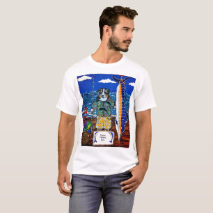 Australian Shepherd Marlin-Angeln T-Shirt