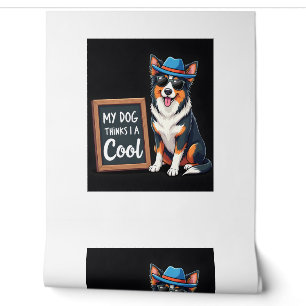 Australian Shepherd Mein Hund denkt, ich bin cool Tapete