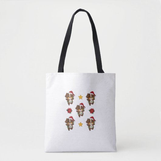 Australian Shepherd Merry Christmas Winter Hogs Ch Tasche (Vorderseite)
