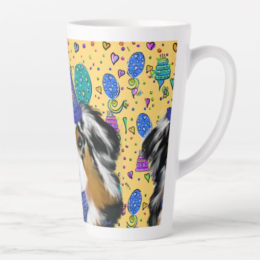 AUSTRALIAN SHEPHERD MILCHTASSE (Rechts)