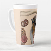 AUSTRALIAN SHEPHERD MILCHTASSE (Linke Ecke)