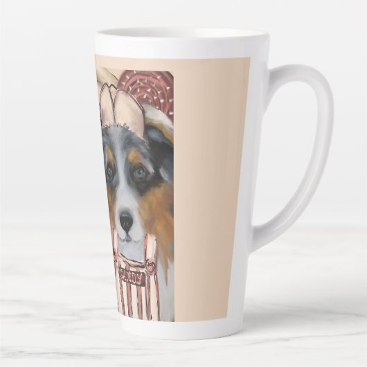 AUSTRALIAN SHEPHERD MILCHTASSE (Rechts)
