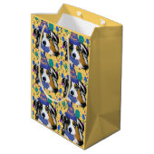 AUSTRALIAN SHEPHERD MITTLERE GESCHENKTÜTE (Rückseite Schrägansicht)