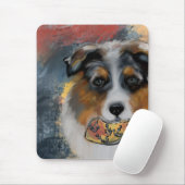 Australian Shepherd Mousepad (Mit Mouse)