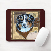 AUSTRALIAN SHEPHERD MOUSEPAD (Mit Mouse)