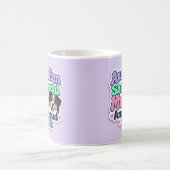 Australian Shepherd Mutter und stolz darauf Kaffeetasse (Mittel)
