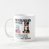 Australian Shepherd Origin Funny Aussie Dog Lover  Kaffeetasse (Links)
