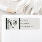 Australian Shepherd Painting - Original Dog Art (Insitu)