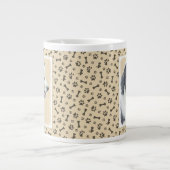 Australian Shepherd Painting - Original Dog Art Jumbo-Tasse (Vorderseite)