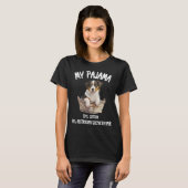 Australian Shepherd Pajama Joke T-Shirt (Vorne ganz)