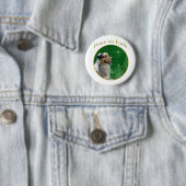 Australian Shepherd Peace Button (Beispiel)